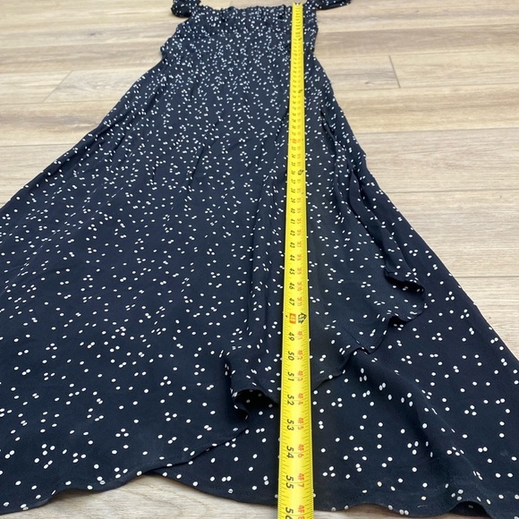 Flynn Skye |‎ Bella | Off the Shoulder Boho Maxi Dress Romantic polka dot - Picture 15 of 16